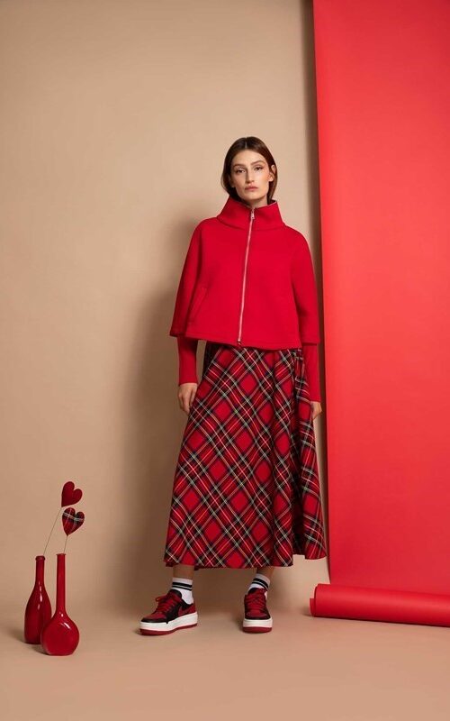 PEPE ROSA Gonna tartan