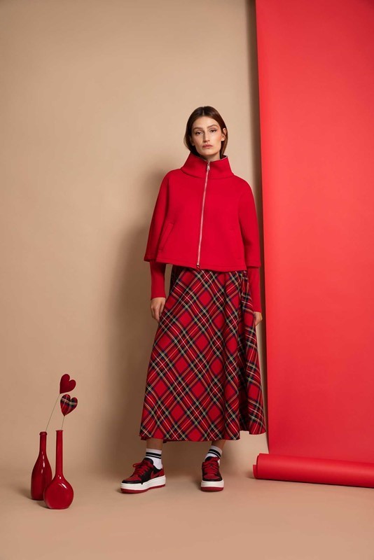 PEPE ROSA Gonna tartan
