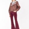 SISTE'S Pantalone trombetta velluto