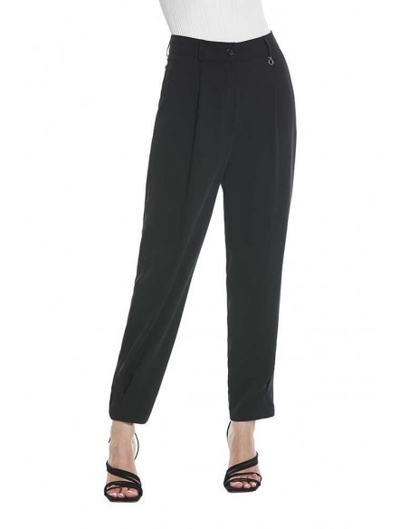 RELISH Pantalone vita alta