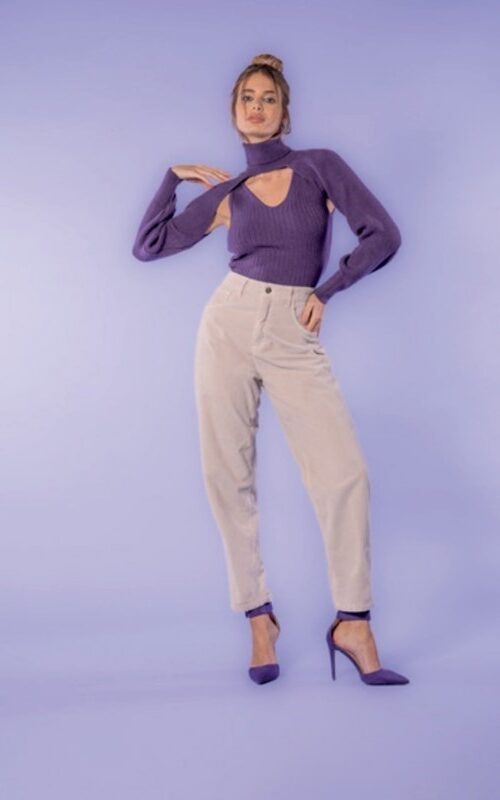 NUALY Pantalone carrot