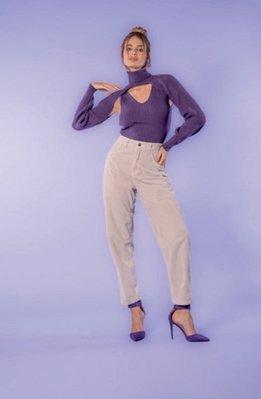 NUALY Pantalone carrot