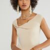 OTTOD'AME Maglia con nodo laterale