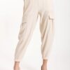 SPAGO DONNA Pantalone con elastico alla caviglia e tasconi