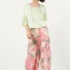 B.YU Pantalone in fantasia cashmere