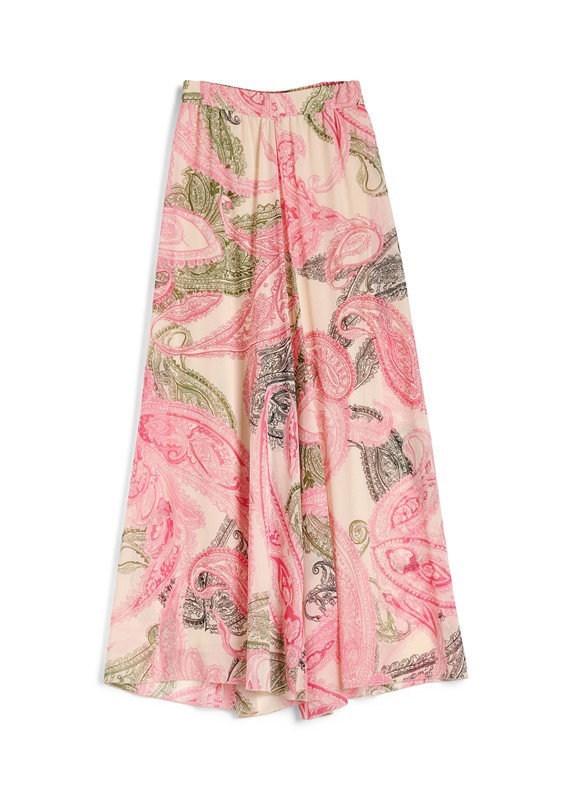 B.YU Pantalone in fantasia cashmere