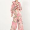 B.YU Pantalone in fantasia cashmere