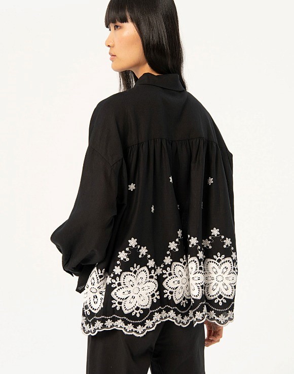SURKANA Camicia ricamo