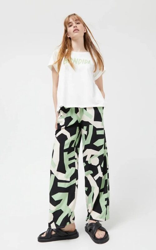 COMPAGNIA FANTASTICA Pantalone con elastico in vita
