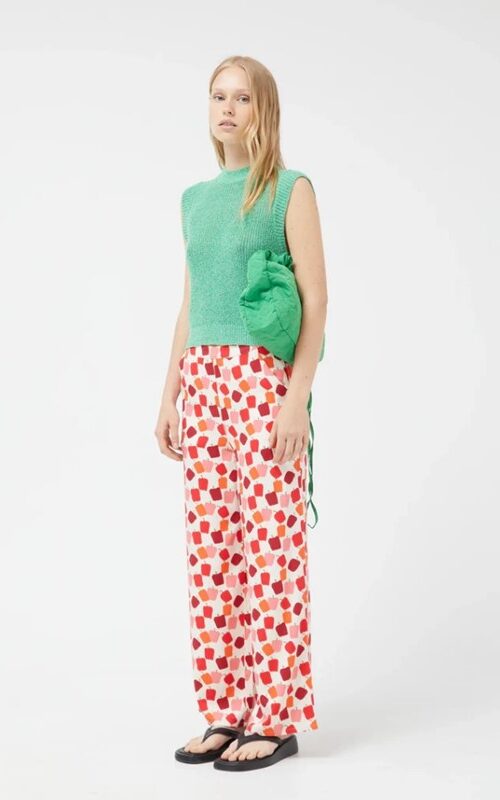 COMPAGNIA FANTASTICA Pantalone palazzo fantasia