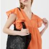 COMPAGNIA FANTASTICA Blusa con ricamo e volant