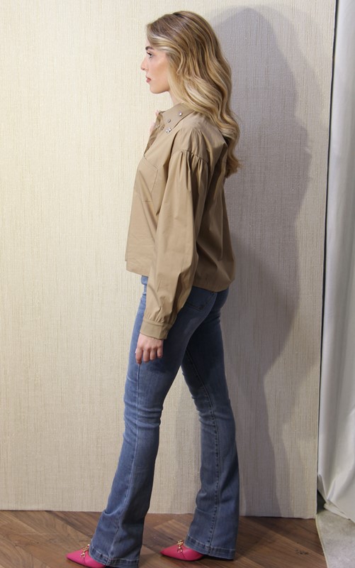 SISTE'S Camicia con strass