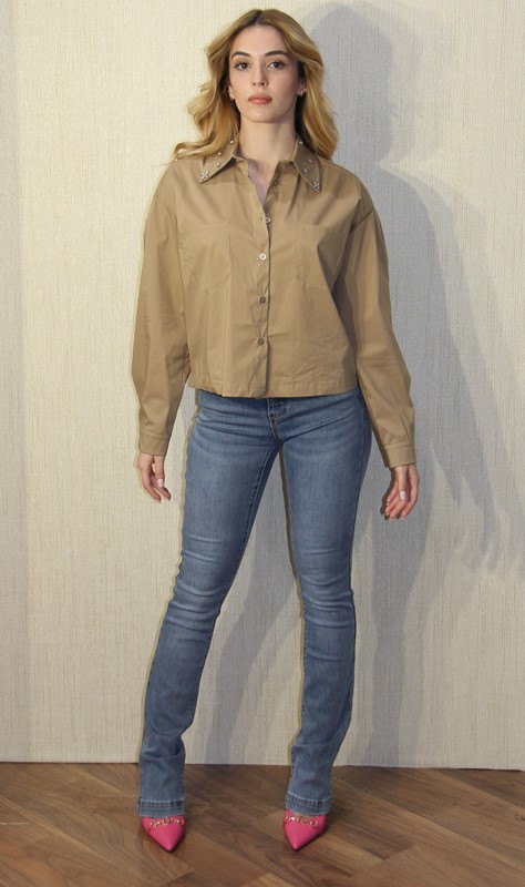SISTE'S Camicia con strass