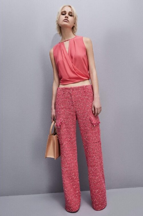 PATRIZIA PEPE Blusa ad incrocio