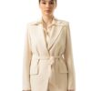 SPAGO DONNA Giacca con cintura
