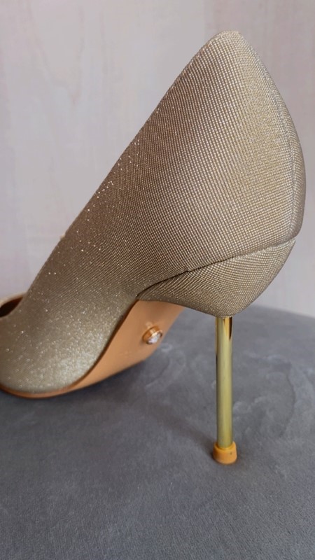 TWENTY FOURHAITCH Decolletee' a punta con glitter