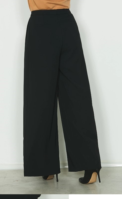 RELISH Pantalone ampio con pences