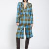 OTTOD'AME Giacca doppiopetto tartan