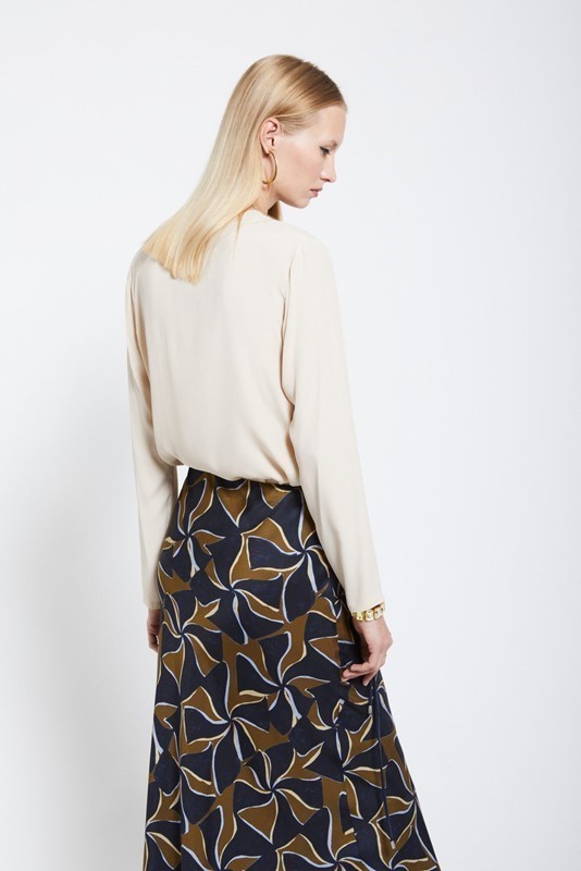 OTTOD'AME Maglia in misto seta