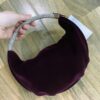 TWENTY FOURHAITCH Mini bag in velluto con manico strass