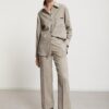OTTOD'AME Camicia in misto lana con taschino