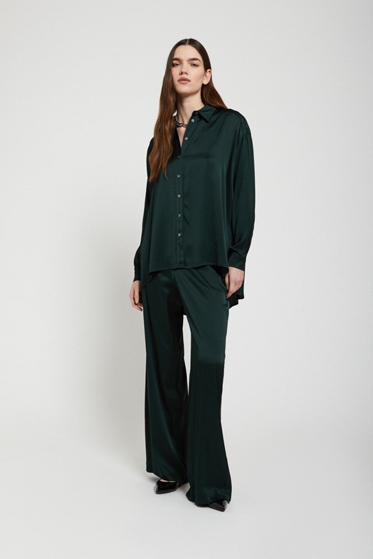OTTOD'AME Camicia ampia in viscosa