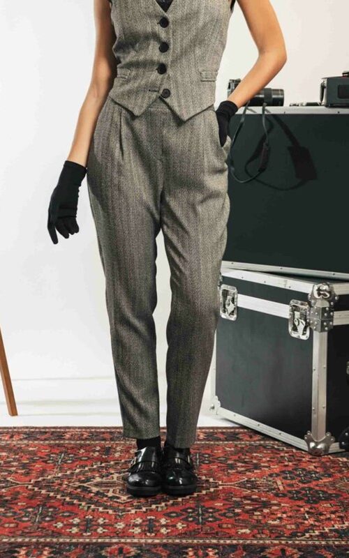 SPAGO DONNA Pantalone spigato