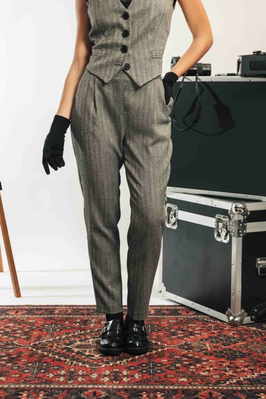 SPAGO DONNA Pantalone spigato
