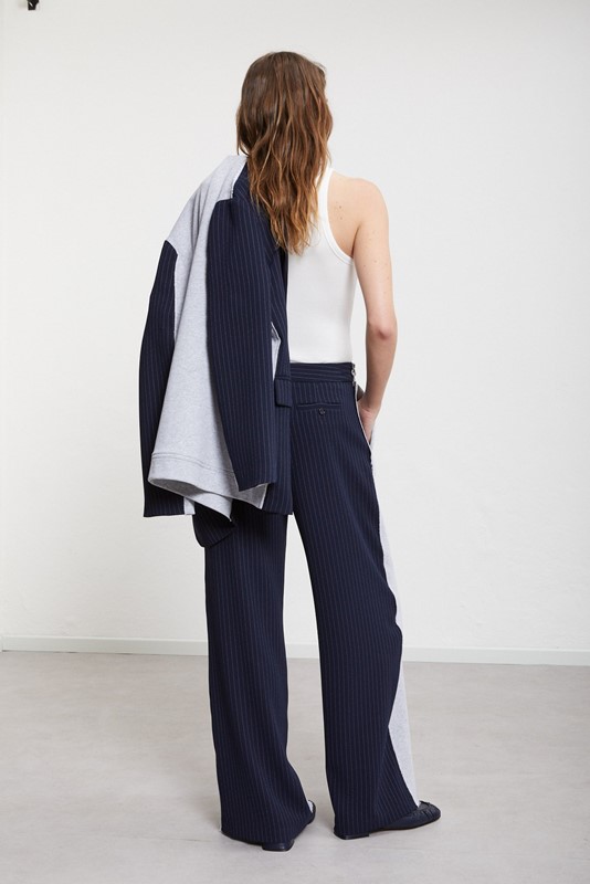 OTTOD'AME Pantalone jogger doppio tessuto