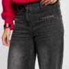 MORGAN Jeans a gamba larga con dettaglio a catena