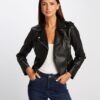 MORGAN Giacca chiodo in similpelle