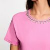 MORGAN T-shirt con gioiello