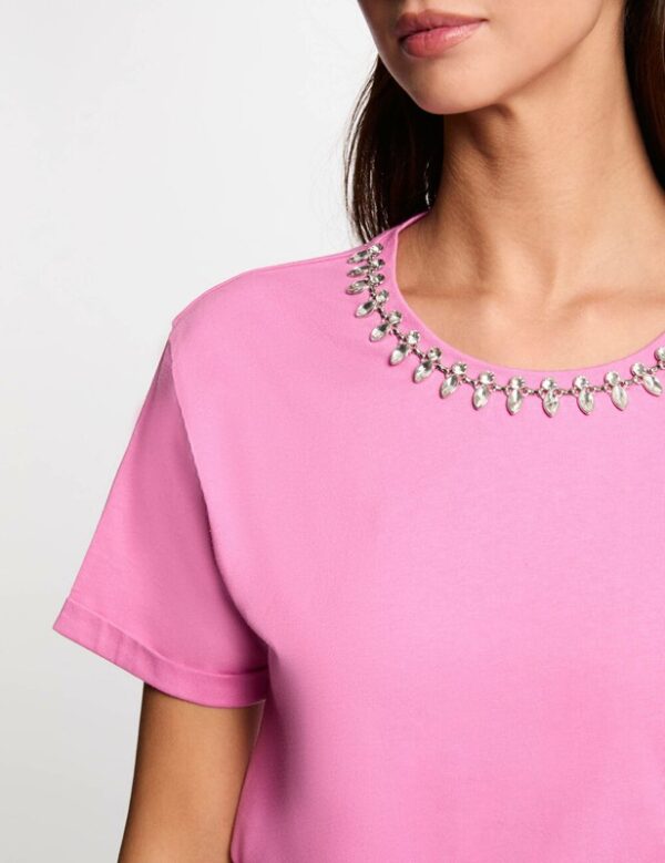 MORGAN T-shirt con gioiello