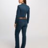 MORGAN Tuta denim a gamba larga denim grezzo