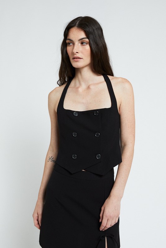 OTTOD'AME Top con bottoni
