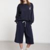 OTTOD'AME Pantalone capri doppio tessuto