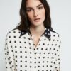 OTTOD'AME Camicia in crepe di viscosa