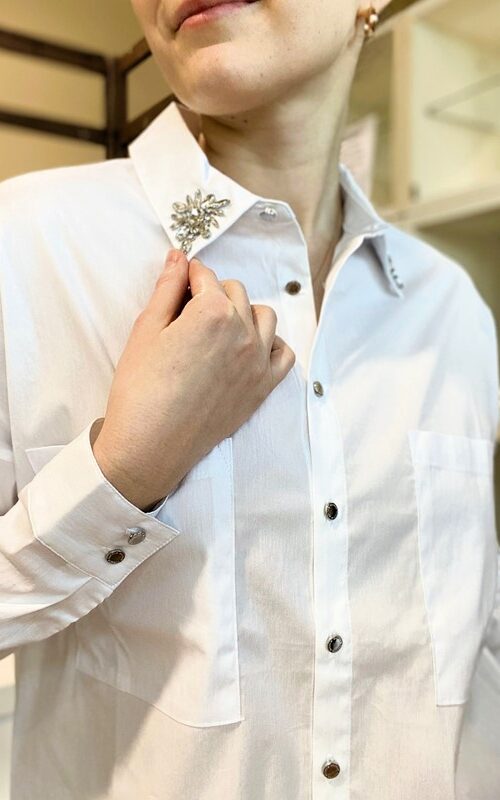 MORGAN Camicia con dettaglio sul colletto