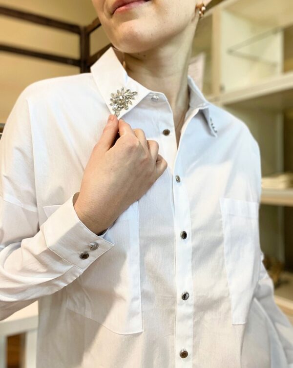 MORGAN Camicia con dettaglio sul colletto