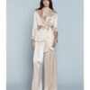 RELISH Giacca m/l con cintura effetto vestaglia