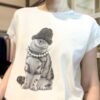 SISTE'S T-shirt con gatto