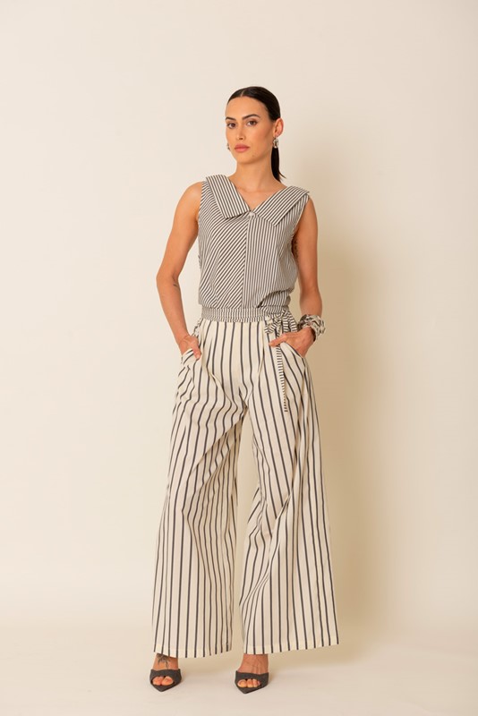SISTE'S Pantalone macro riga