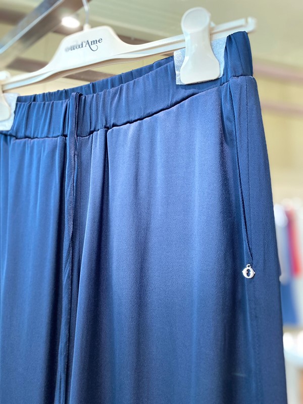 OTTOD'AME Pantalone palazzo in viscosa