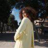 PEPE ROSA Giacca con tulle e spacco
