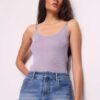 DENNY ROSE Top in maglia lurex