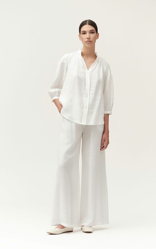 WHITE WISE Casacca con manica  sbuffo