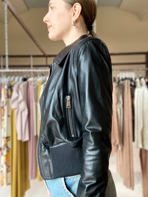 SOUVENIR Bomber in pelle