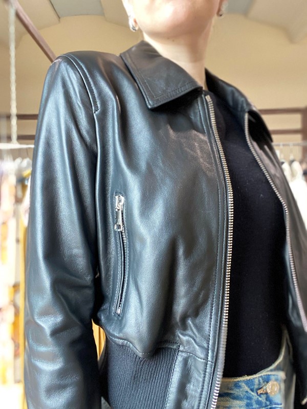 SOUVENIR Bomber in pelle