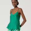 SURKANA Top con bretelle sottili a v