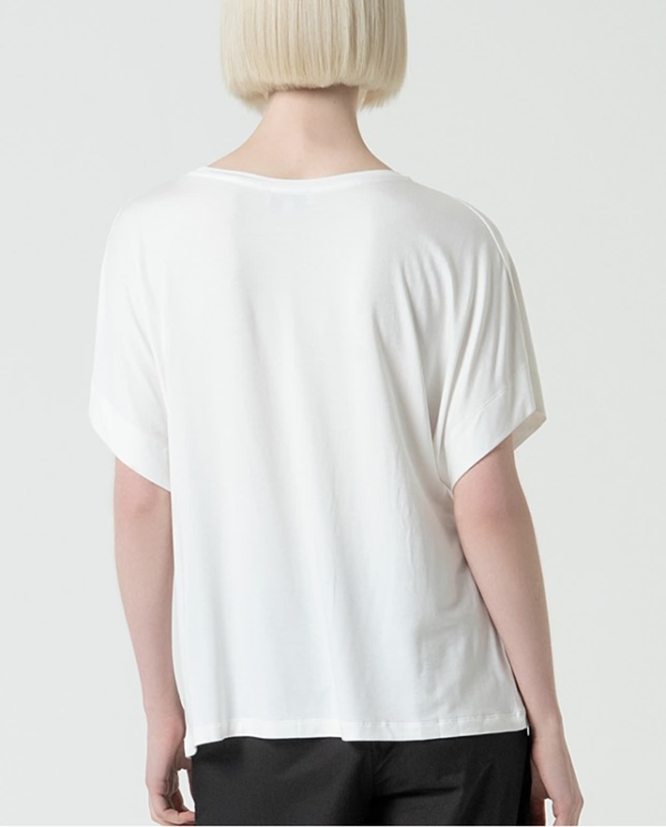 SURKANA Maglietta oversize con scollo a barchetta